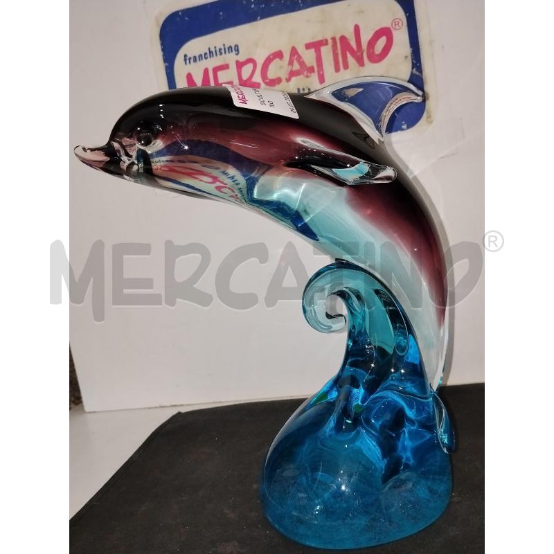 SCULTURA DELFINO MURANO | Mercatino dell'Usato Catania stazione centrale 5