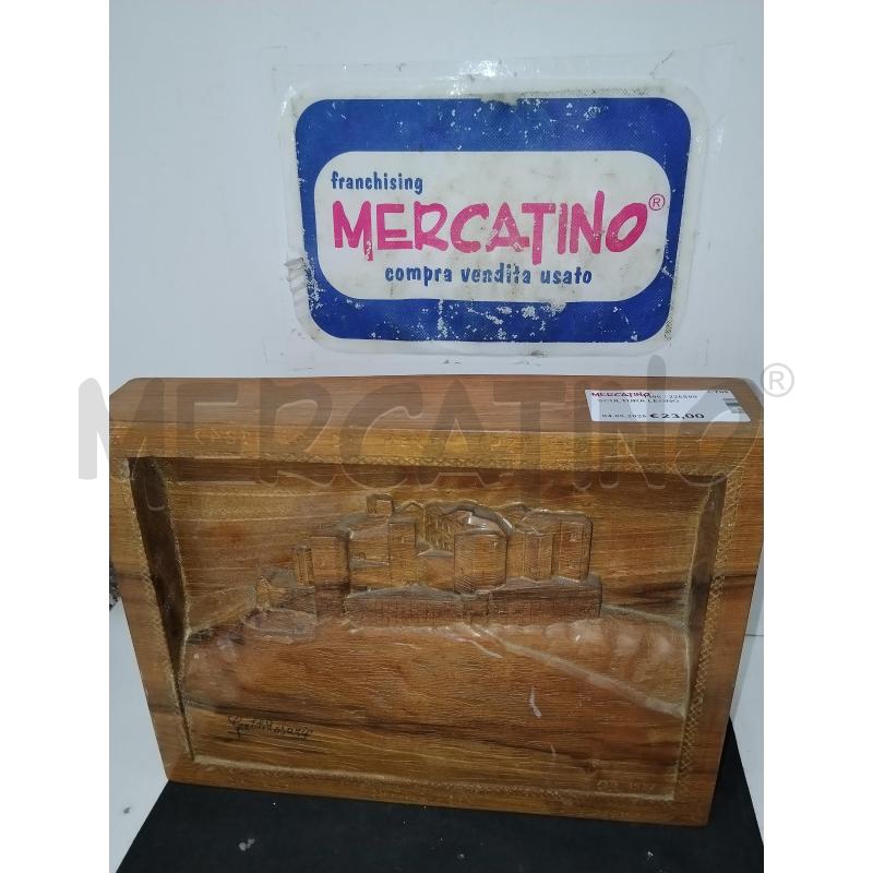 SCULTURA LEGNO | Mercatino dell'Usato Catania stazione centrale 3