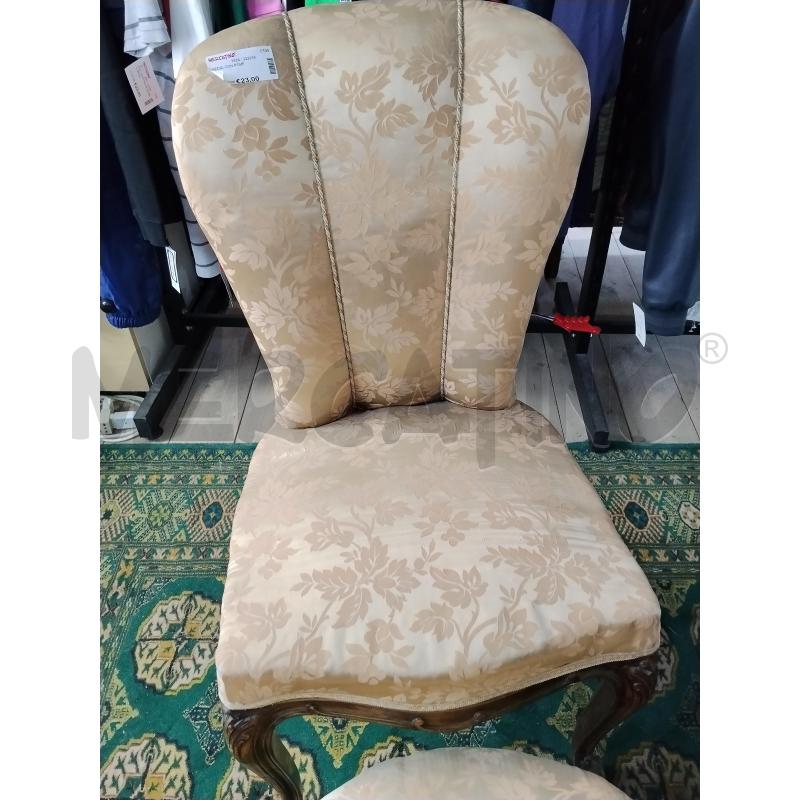 SEDIA CON POUF | Mercatino dell'Usato Catania stazione centrale 2
