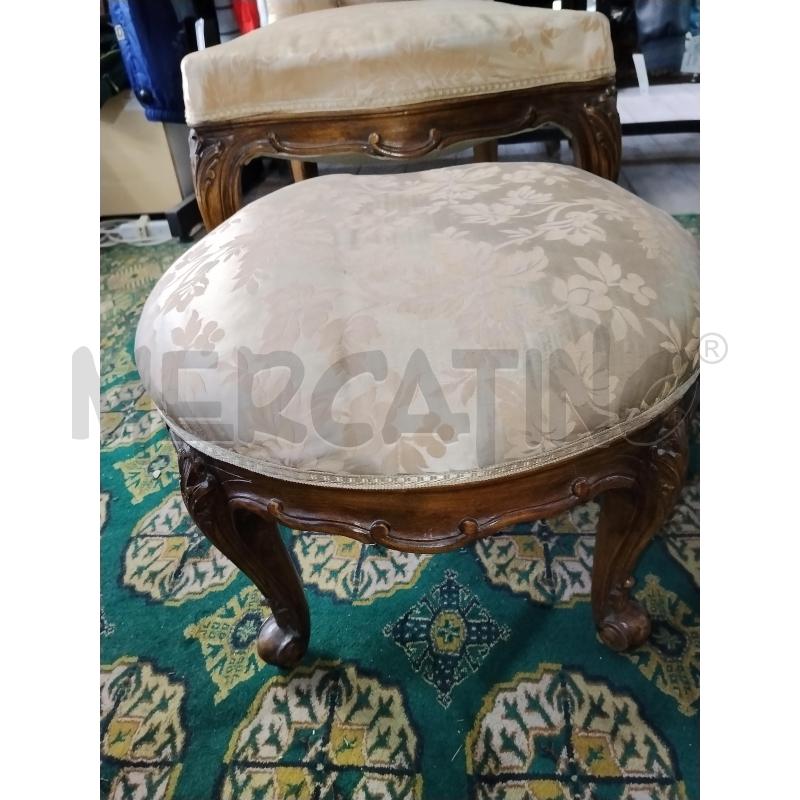 SEDIA CON POUF | Mercatino dell'Usato Catania stazione centrale 4