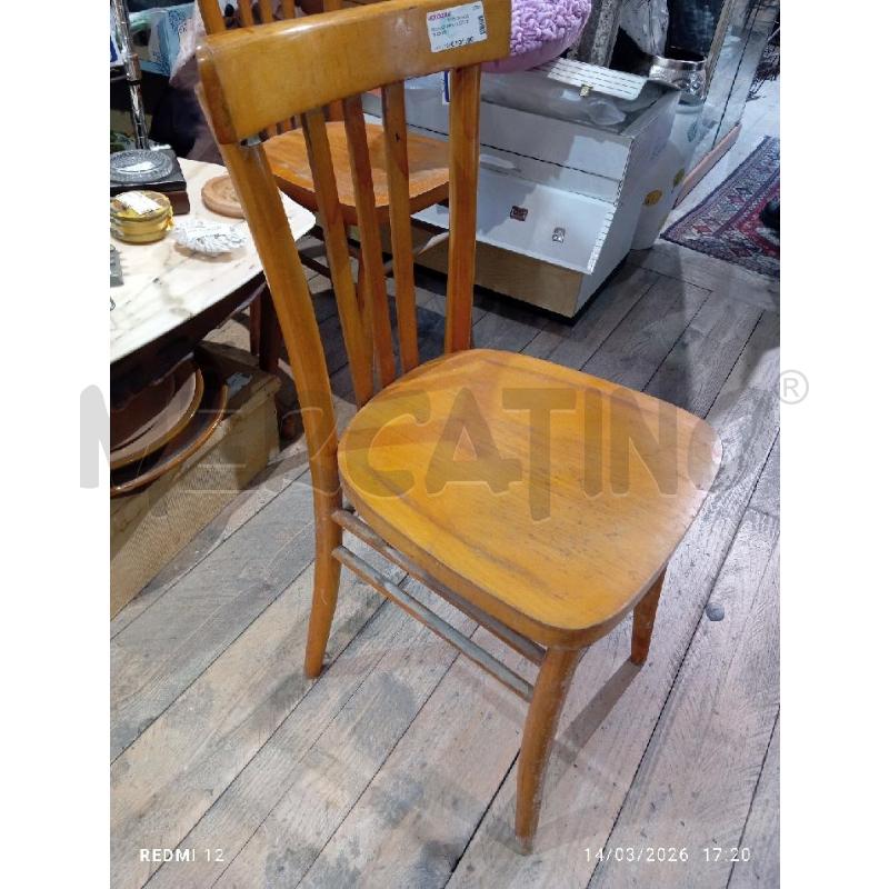 SEDIA COPPIA IN STILE THONET  | Mercatino dell'Usato Catania stazione centrale 3