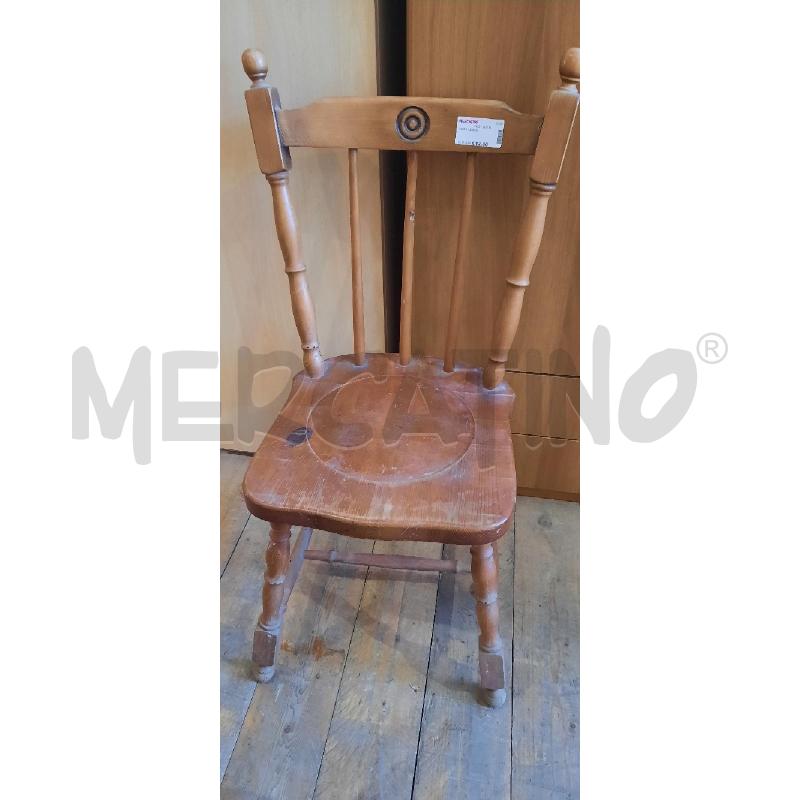 SEDIA LEGNO | Mercatino dell'Usato Catania stazione centrale 1