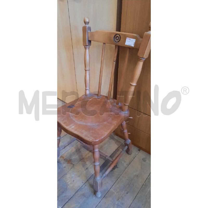 SEDIA LEGNO | Mercatino dell'Usato Catania stazione centrale 2