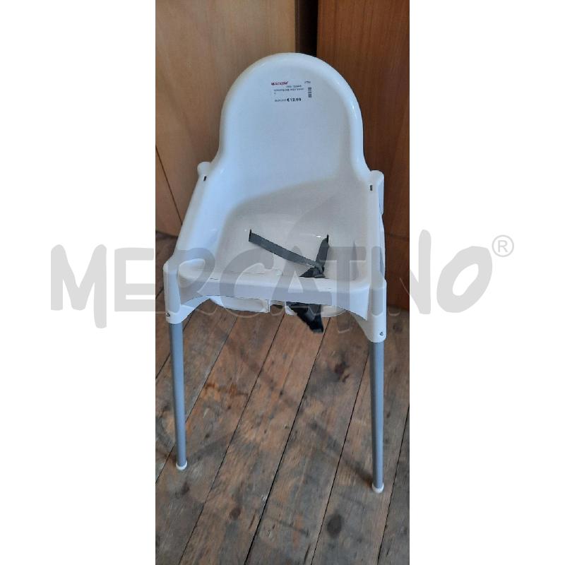 SEGGIOLONE IKEA BIANCO  | Mercatino dell'Usato Catania stazione centrale 3
