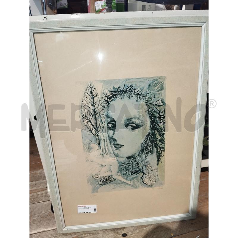 SERIGRAFIA DONNA  | Mercatino dell'Usato Catania stazione centrale 1