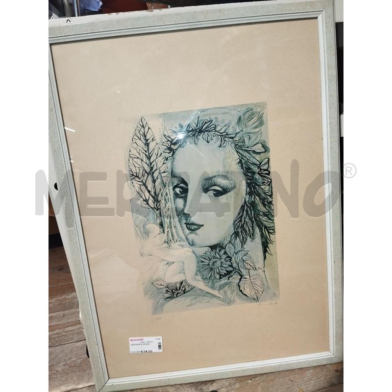 SERIGRAFIA DONNA  | Mercatino dell'Usato Catania stazione centrale 2