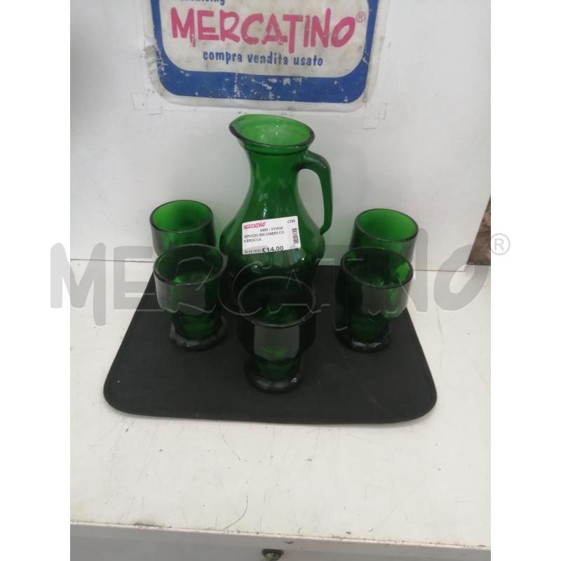 SERVIZIO BICCHIERI CON BROCCA | Mercatino dell'Usato Catania stazione centrale 2