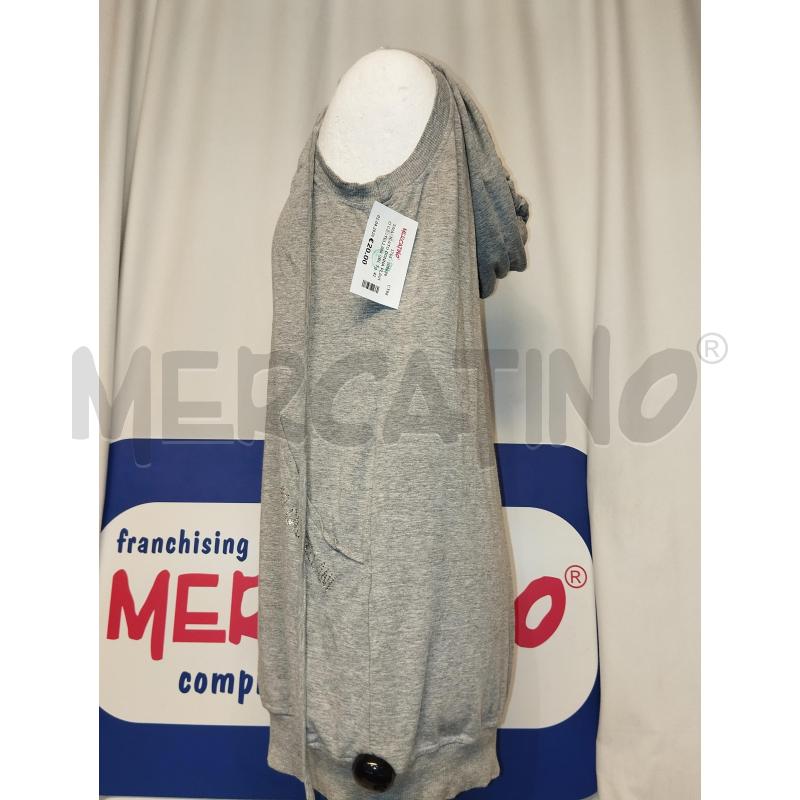 SMANICATO DONNA FLAVIO CASTELLANI GRIGIO CON CAPPUCCIO | Mercatino dell'Usato Catania stazione centrale 2