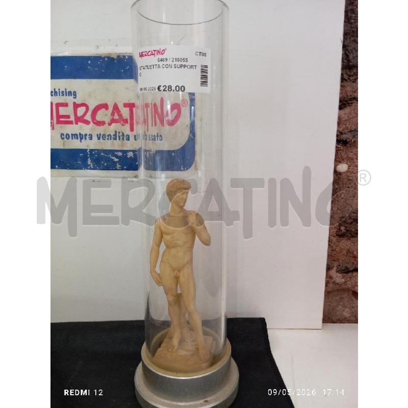 STATUETTA CON SUPPORTO | Mercatino dell'Usato Catania stazione centrale 1