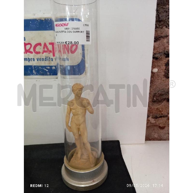 STATUETTA CON SUPPORTO | Mercatino dell'Usato Catania stazione centrale 3