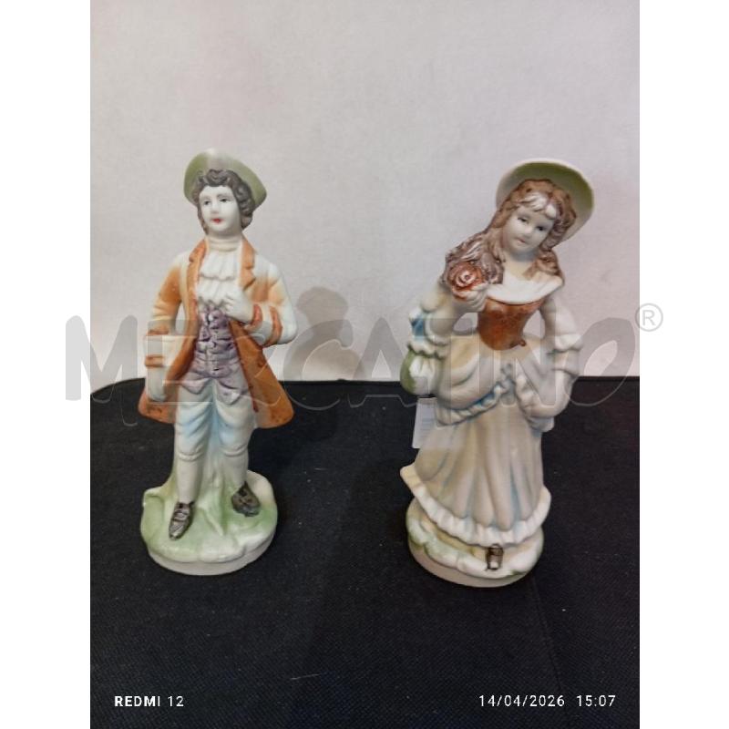 STATUETTA COPPIA CAPODIMONTE | Mercatino dell'Usato Catania stazione centrale 1