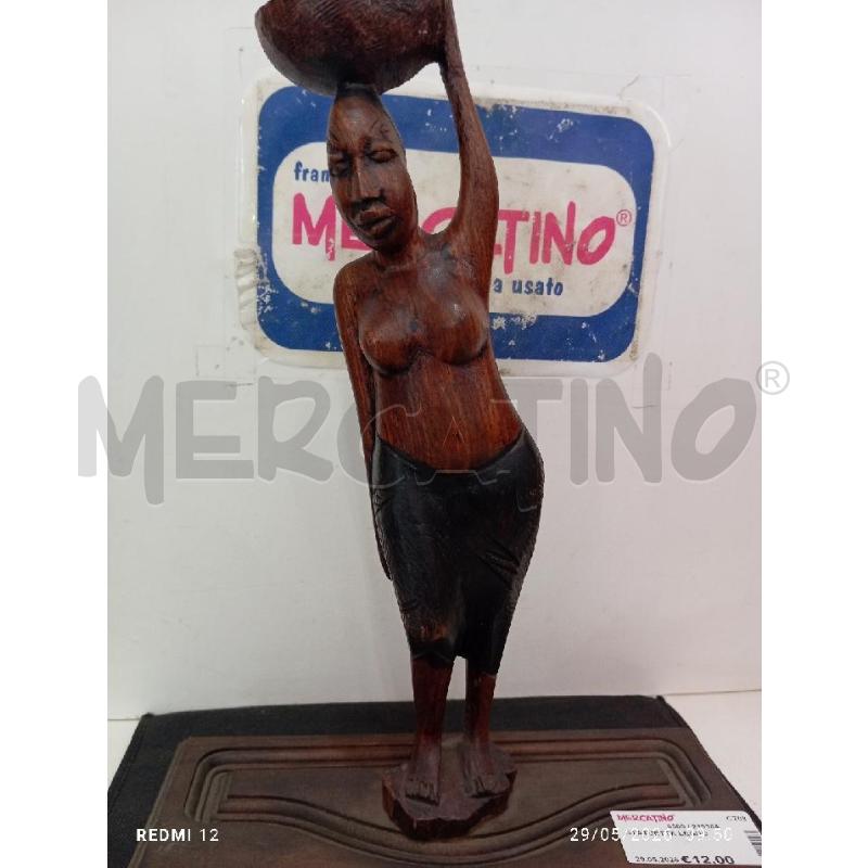 STATUETTA LEGNO | Mercatino dell'Usato Catania stazione centrale 2