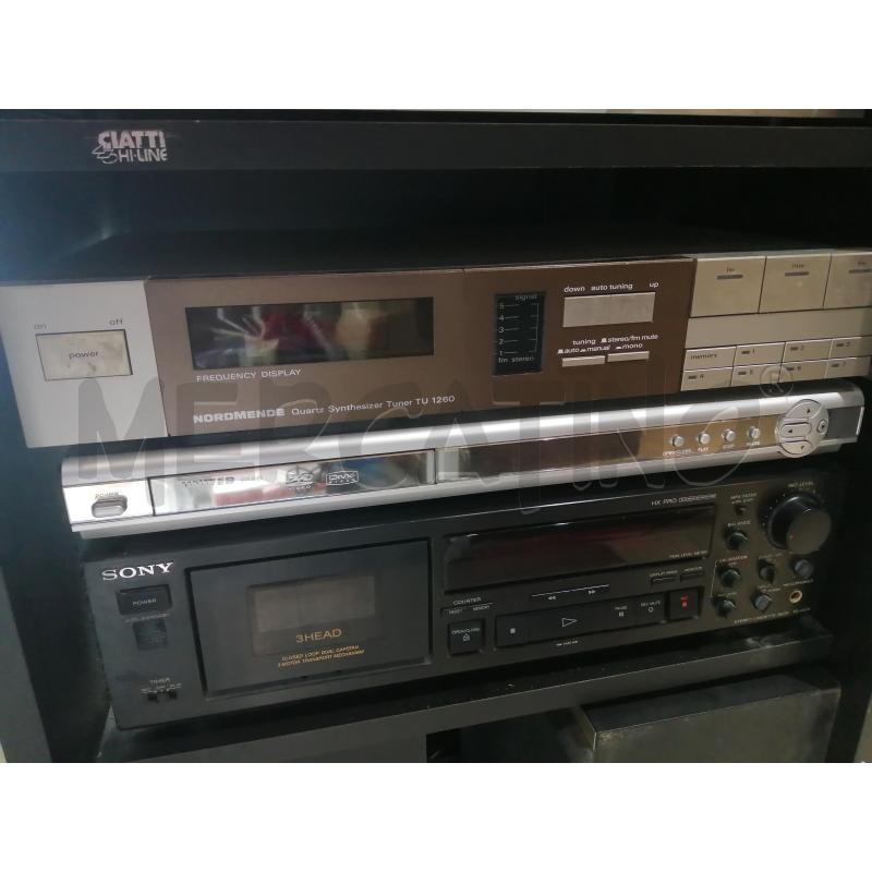 STEREO  CON CASSE E MOBILE | Mercatino dell'Usato Catania stazione centrale 4