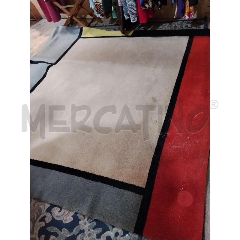 TAPPETO DESSO STUDIO DESIGN MIS.200X200 DA RIV. | Mercatino dell'Usato Catania stazione centrale 1