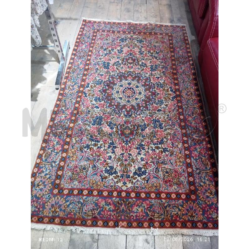 TAPPETO  FANFASIA BLU E BORDEAUX MIS. M 2X1.15 | Mercatino dell'Usato Catania stazione centrale 1