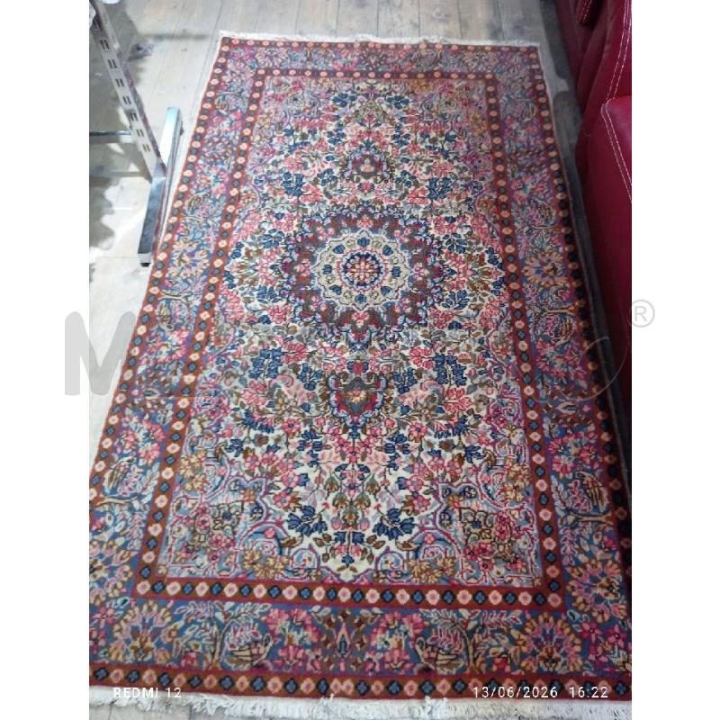 TAPPETO  FANFASIA BLU E BORDEAUX MIS. M 2X1.15 | Mercatino dell'Usato Catania stazione centrale 2