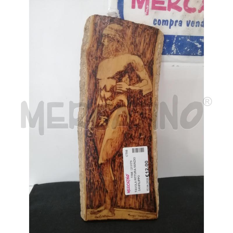 TAVOLA PITTURA NUNZIO SANFILIPPO | Mercatino dell'Usato Catania stazione centrale 1
