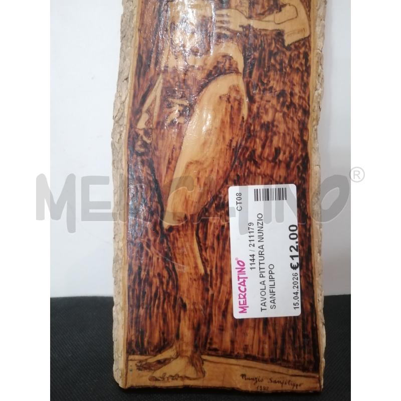 TAVOLA PITTURA NUNZIO SANFILIPPO | Mercatino dell'Usato Catania stazione centrale 3