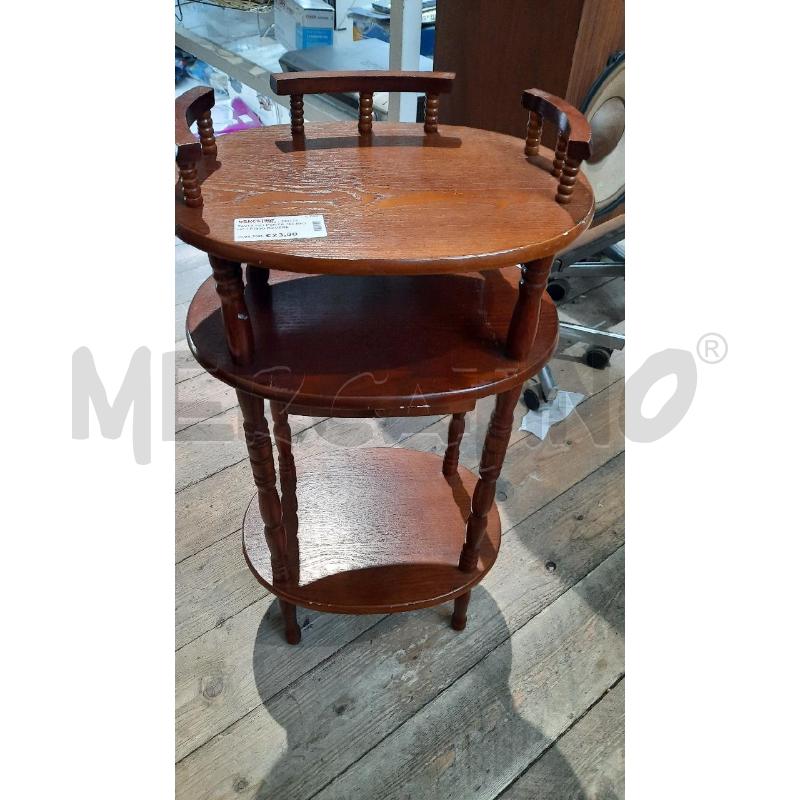 TAVOLINO PORTA TELEFONO LEGNO ROVERE | Mercatino dell'Usato Catania stazione centrale 1