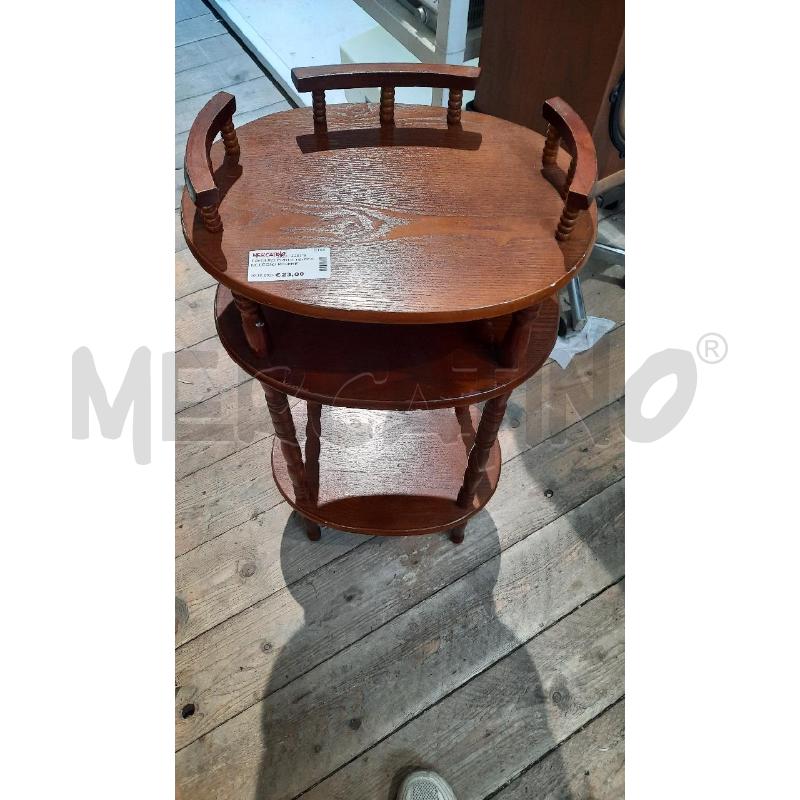 TAVOLINO PORTA TELEFONO LEGNO ROVERE | Mercatino dell'Usato Catania stazione centrale 2