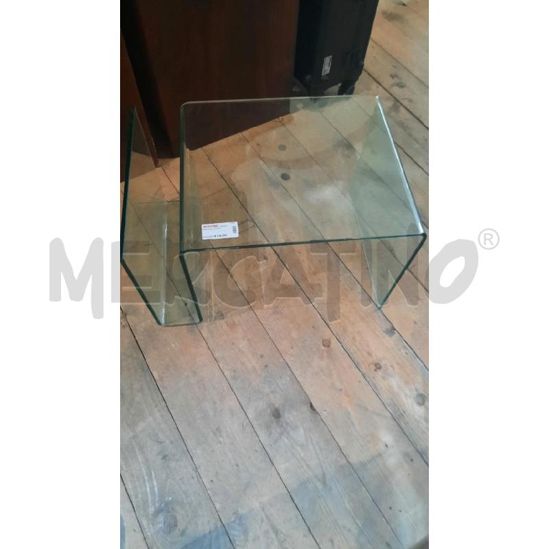 TAVOLINO VETRO  | Mercatino dell'Usato Catania stazione centrale 1