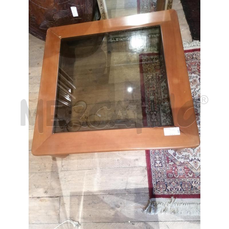 TAVOLINO  BASSO CON VETRO | Mercatino dell'Usato Catania stazione centrale 4