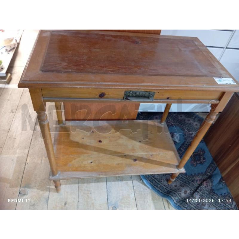 TAVOLINO  LIBERTY CON  CASSETTO | Mercatino dell'Usato Catania stazione centrale 2