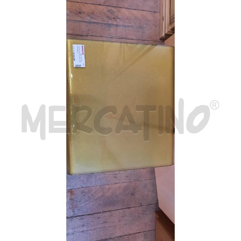 TAVOLINO  PICCOLO VETRO GIALLO | Mercatino dell'Usato Catania stazione centrale 3