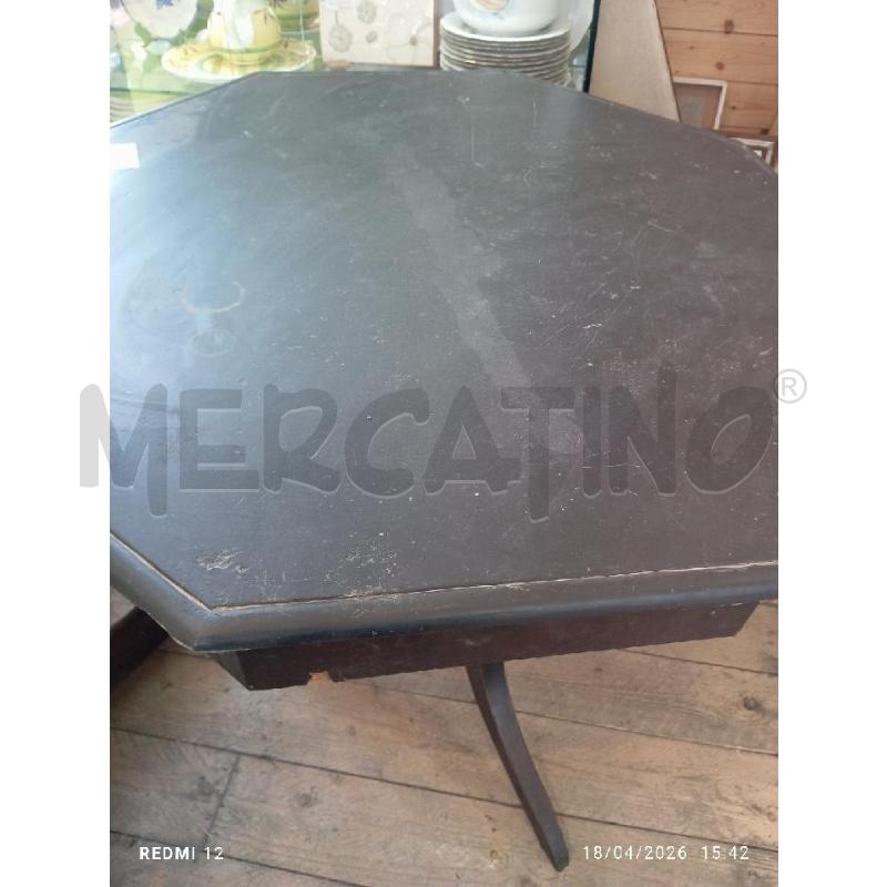 TAVOLO BASE MARMO NERO | Mercatino dell'Usato Catania stazione centrale 2