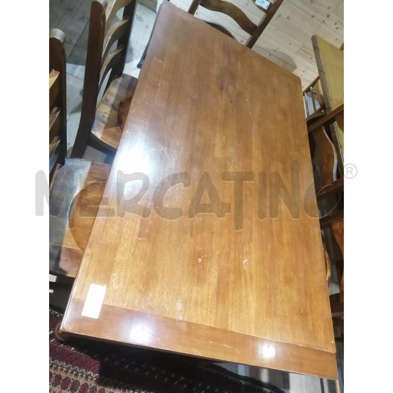 TAVOLO RETTANGOLARE IN LEGNO ALLUNGABILE | Mercatino dell'Usato Catania stazione centrale 1