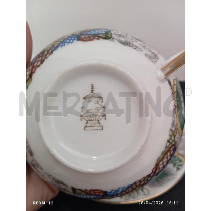 TAZZA CON ZUCCHERIERA | Mercatino dell'Usato Catania stazione centrale 3