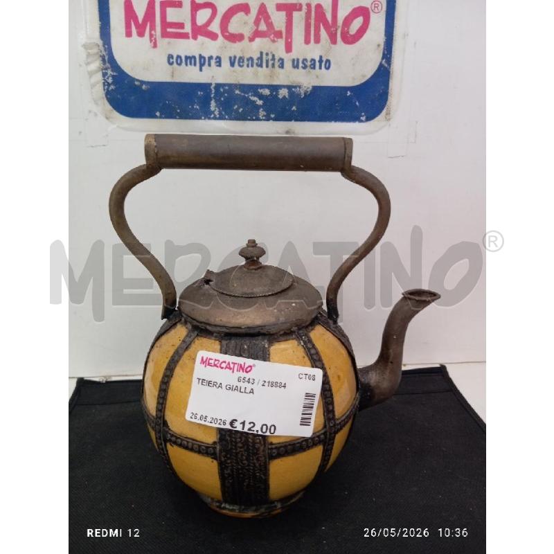 TEIERA GIALLA | Mercatino dell'Usato Catania stazione centrale 1
