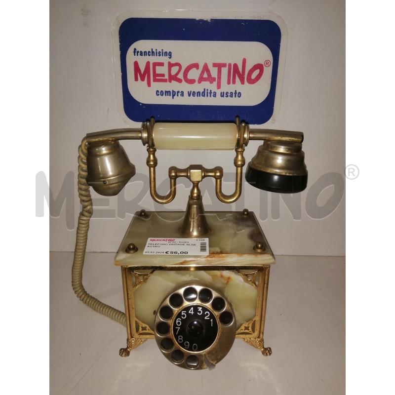 TELEFONO VINTAGE ALABASTRO | Mercatino dell'Usato Catania stazione centrale 1