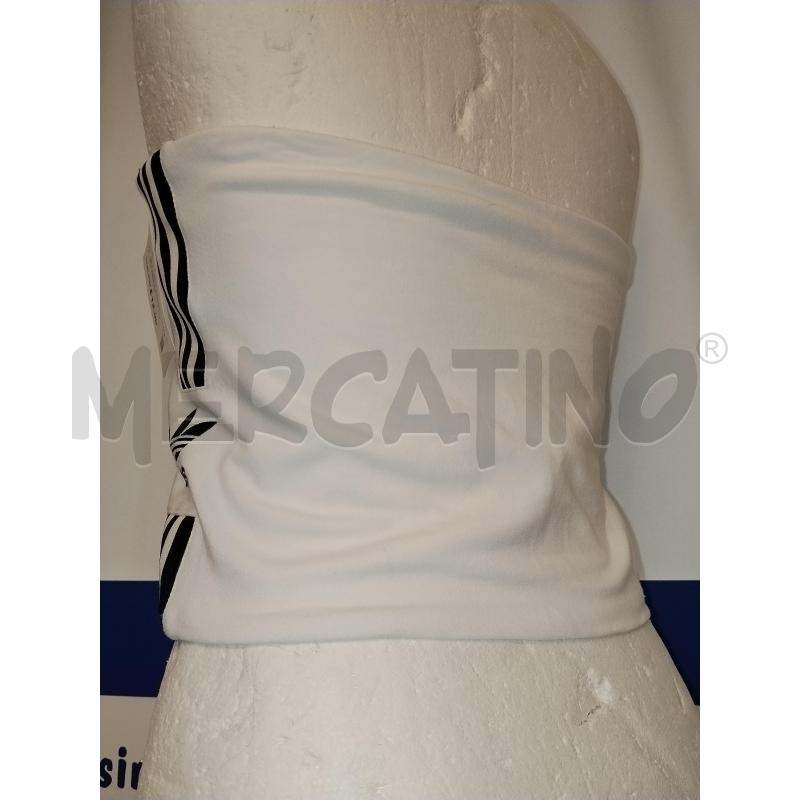 TOP A FASCIA BIANCO E NERO ADIDAS | Mercatino dell'Usato Catania stazione centrale 3