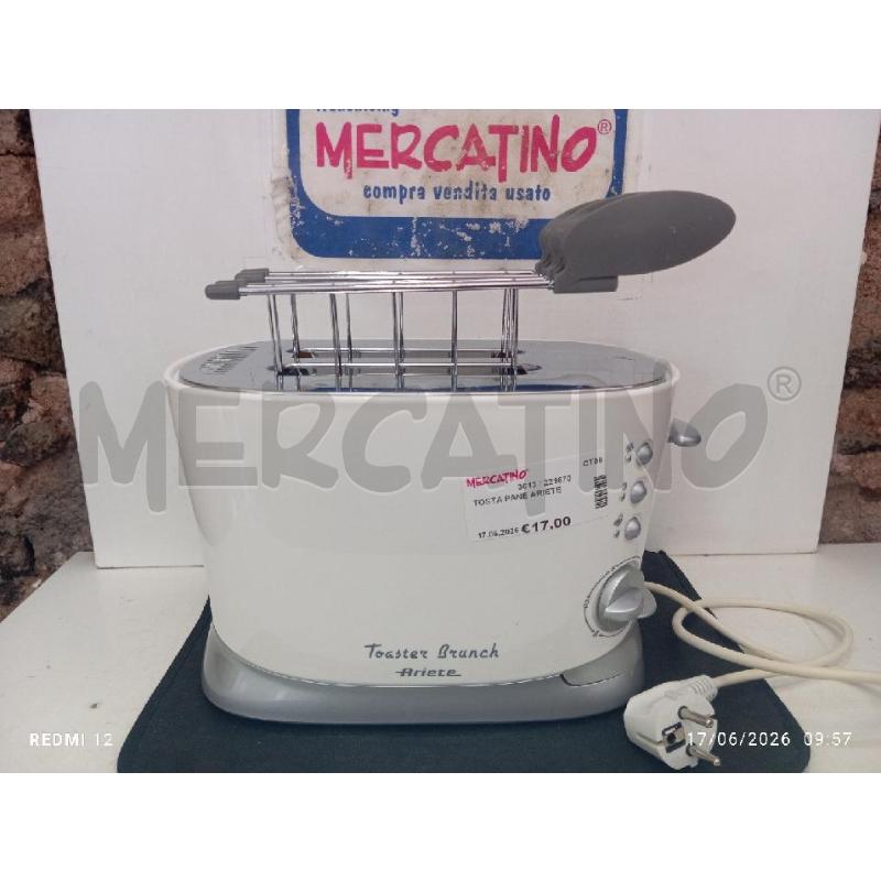TOSTA PANE ARIETE | Mercatino dell'Usato Catania stazione centrale 1