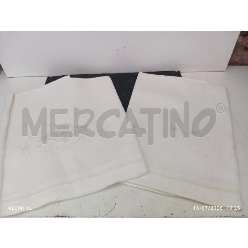 TOVAGLIA  COPPIA LINO | Mercatino dell'Usato Catania stazione centrale 1