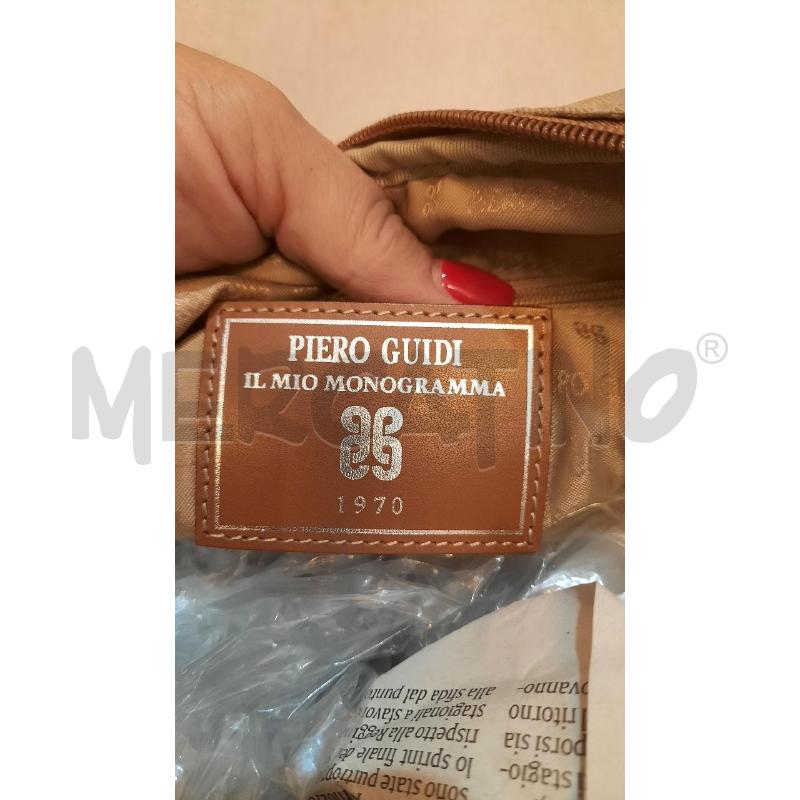 TRACOLLA DONNA  PIERO GUIDI  BEIGE IN TESSUTO | Mercatino dell'Usato Catania stazione centrale 4