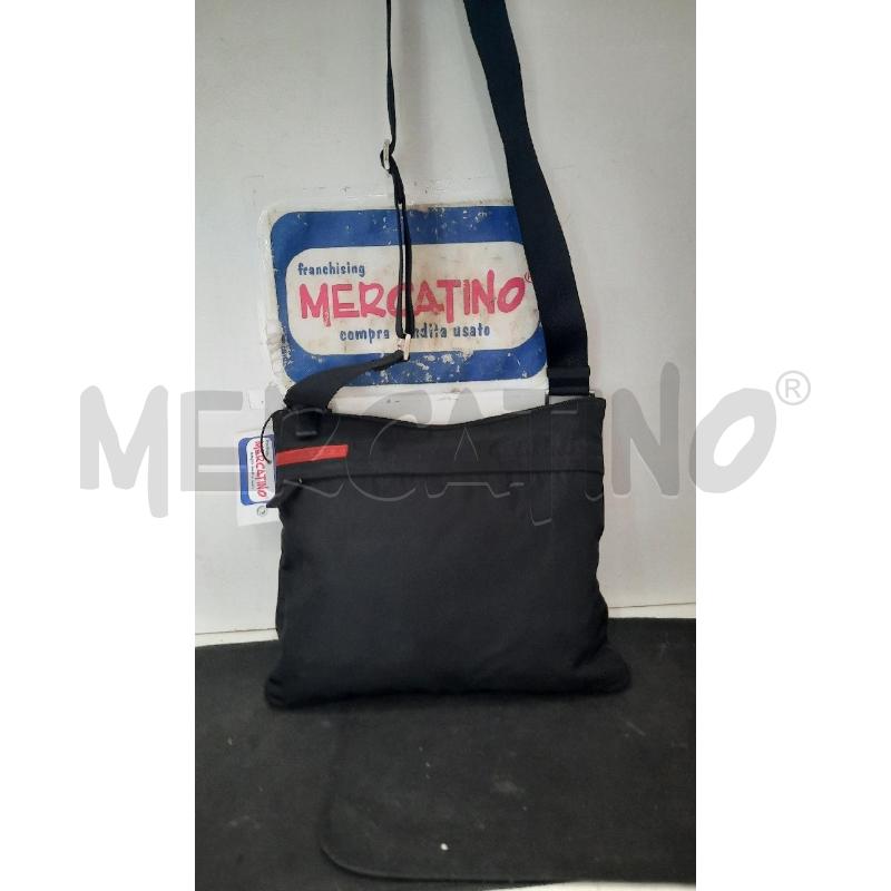 TRACOLLA UOMO NERA PRADA  | Mercatino dell'Usato Catania stazione centrale 1