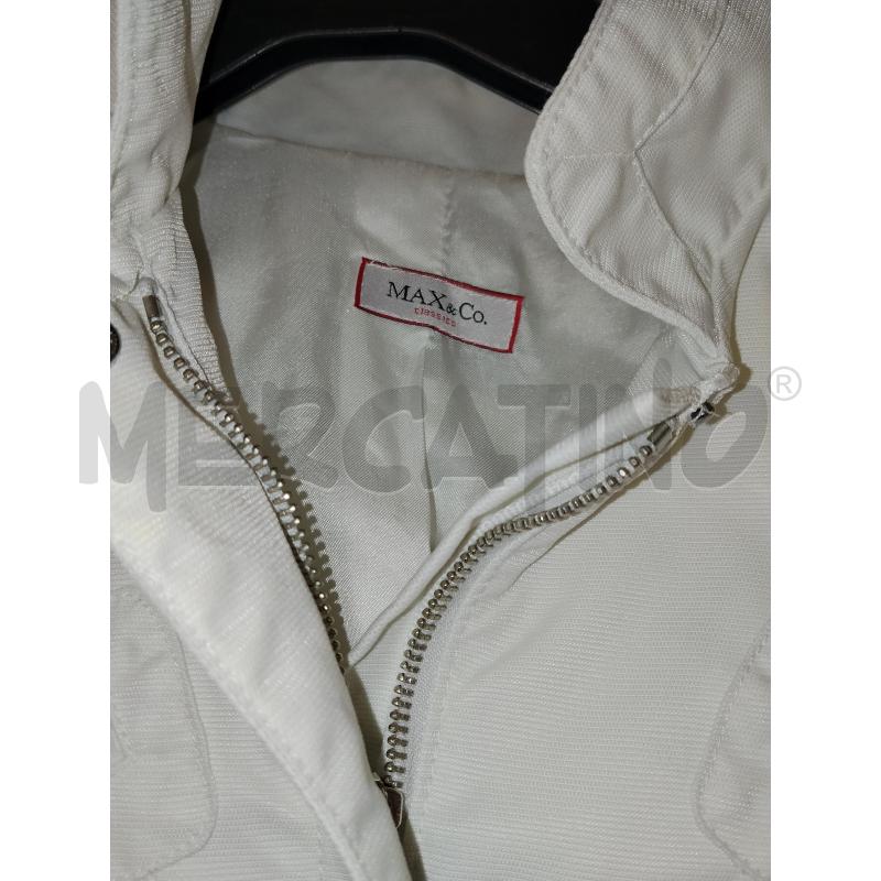 TRENCH DONNA BIANCO MAX& CO | Mercatino dell'Usato Catania stazione centrale 4