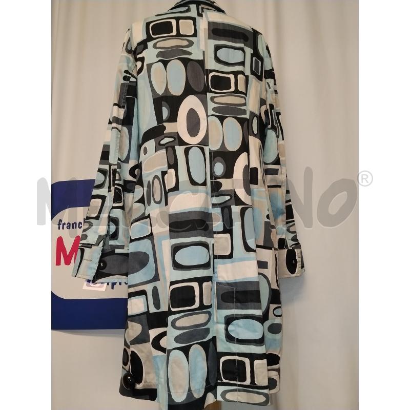 TRENCH DONNA TOP SECRETA FANTASIA BLU E AZZURRO | Mercatino dell'Usato Catania stazione centrale 3