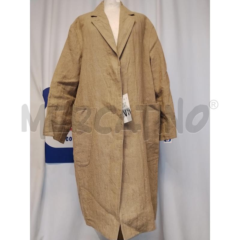 TRENCH DONNA ZARA  BEIGE  | Mercatino dell'Usato Catania stazione centrale 1