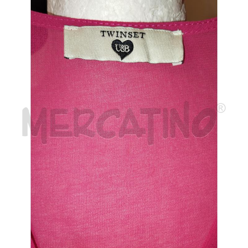 TUTA DONNA TWINSET FUCSIA | Mercatino dell'Usato Catania stazione centrale 4