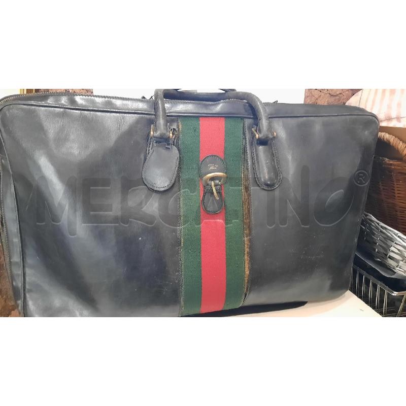 VALIGIA GUCCI GRANDE DA RIVEDERE  | Mercatino dell'Usato Catania stazione centrale 1