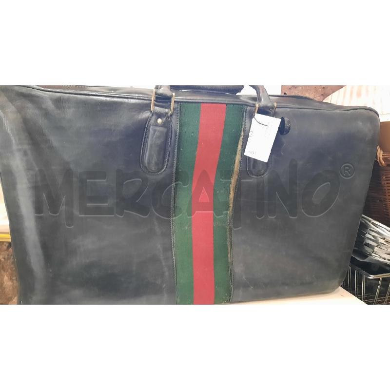 VALIGIA GUCCI GRANDE DA RIVEDERE  | Mercatino dell'Usato Catania stazione centrale 3