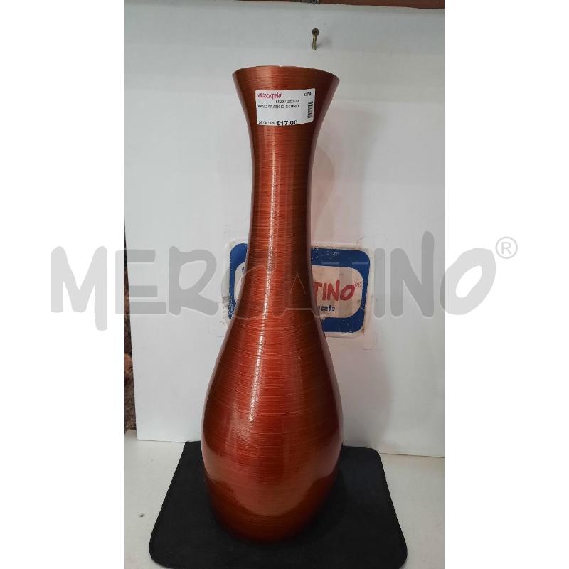 VASO ARANCIO SCURO | Mercatino dell'Usato Catania stazione centrale 2