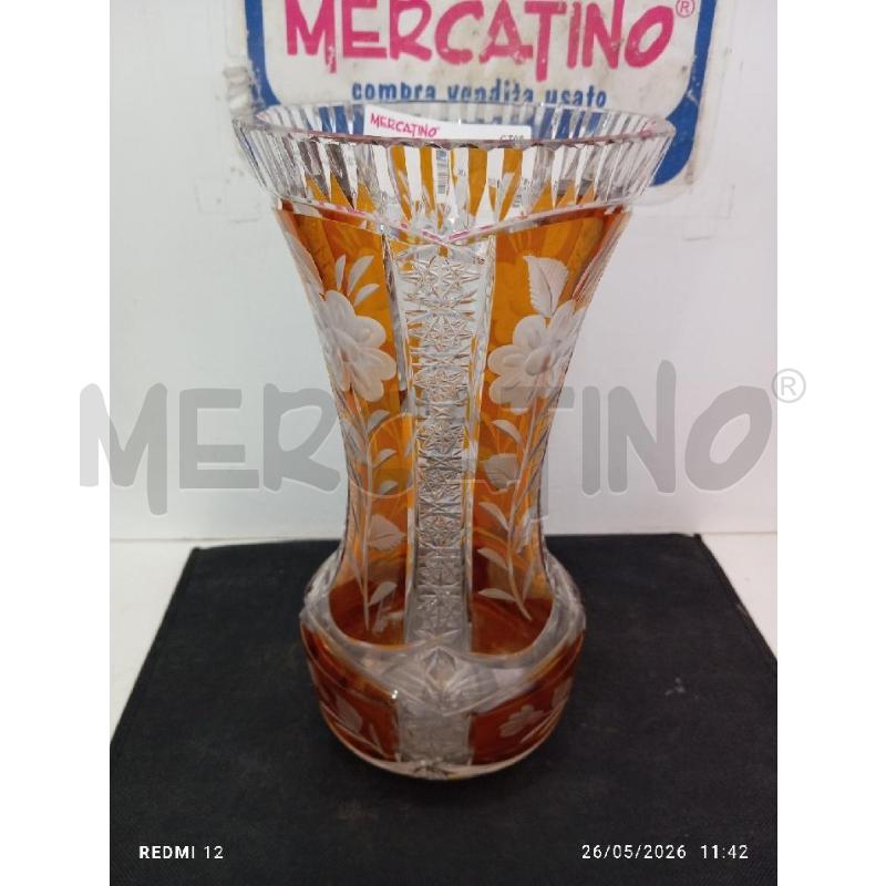VASO CRISTALLO | Mercatino dell'Usato Catania stazione centrale 2