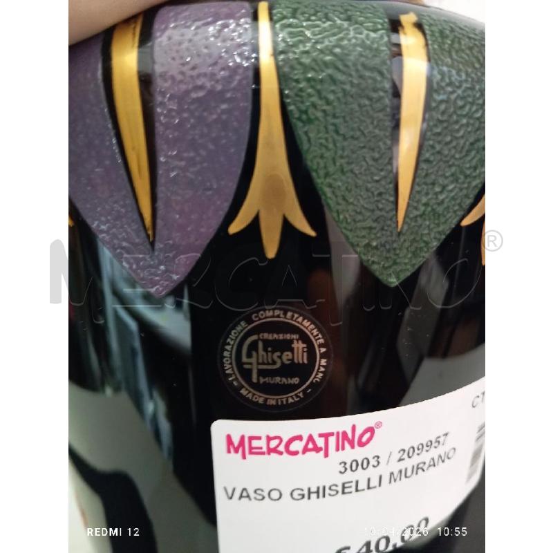 VASO GHISELLI MURANO | Mercatino dell'Usato Catania stazione centrale 4