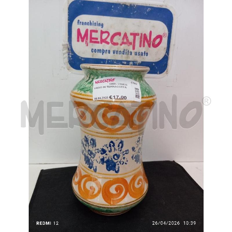 VASO IN TERRACOTTA  | Mercatino dell'Usato Catania stazione centrale 1