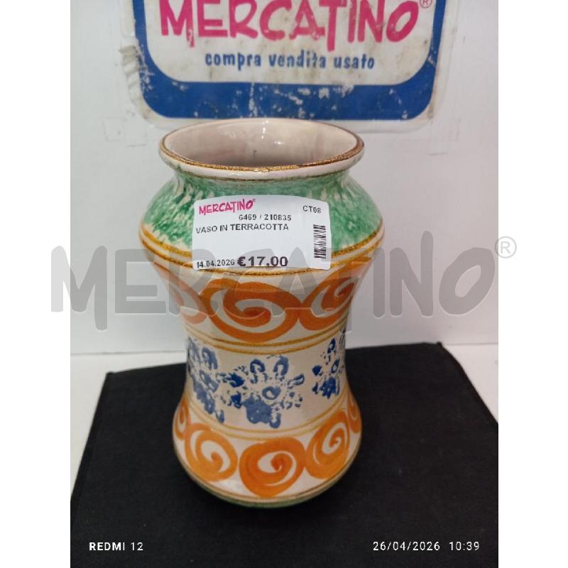 VASO IN TERRACOTTA  | Mercatino dell'Usato Catania stazione centrale 2