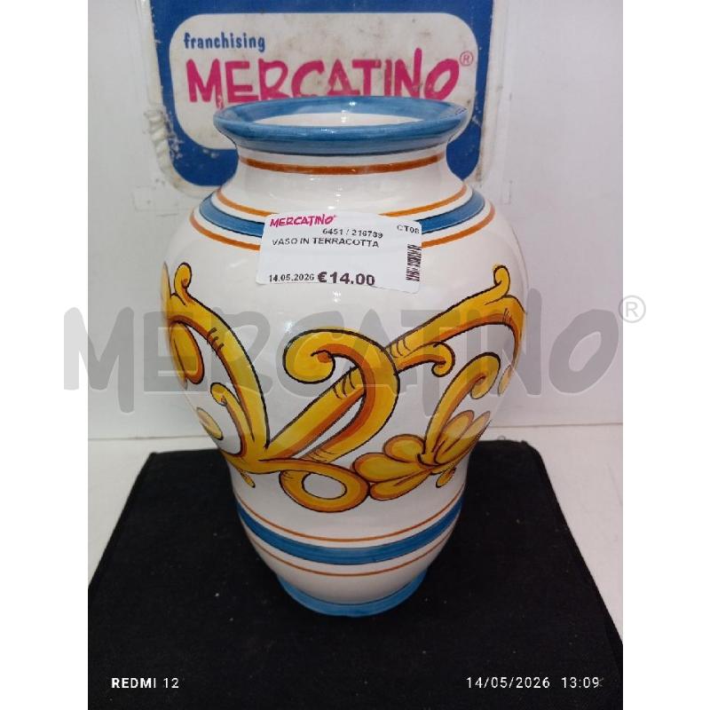 VASO IN TERRACOTTA  | Mercatino dell'Usato Catania stazione centrale 2